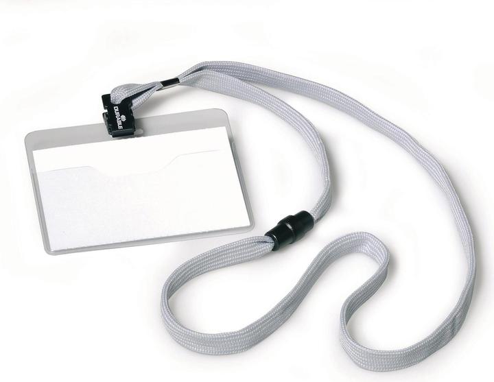 Durable Namensschild mit Textilband