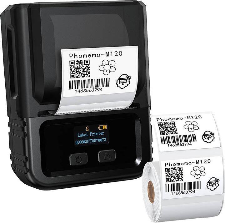 Produktbild Phomemo M120 portable label printer (black)