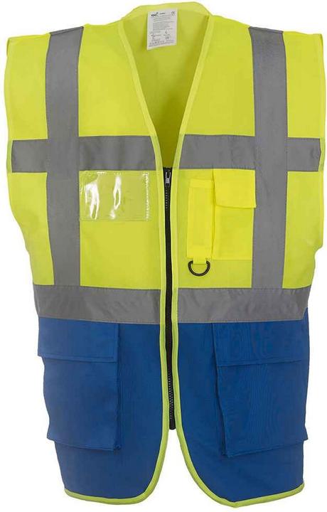 Bleu roi, Jaune