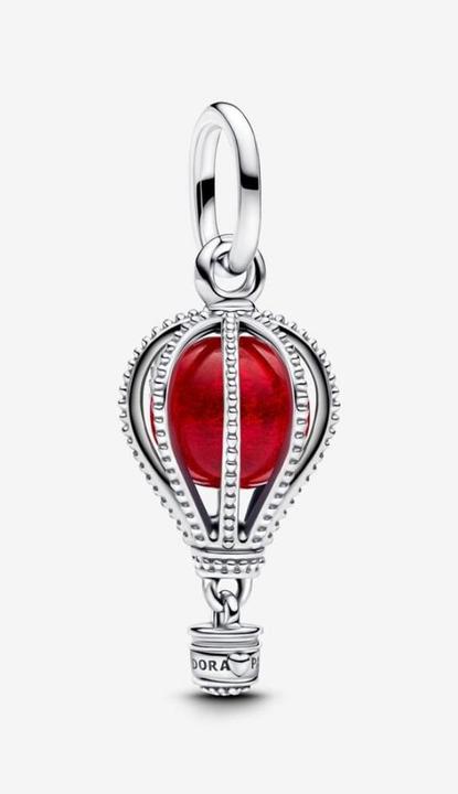 Produktbild Pandora Hot Air Balloon Murano Glass Dangle Charm (Sterling Silber 925)