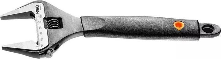 Actual product image Neo Klucz nastawny typu szwed 250mm gumowa rękojeść (03-016) (50 Nm)