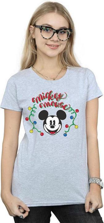 Produktbild Disney Mickey Mouse Christmas Light Bulbs TShirt (M)