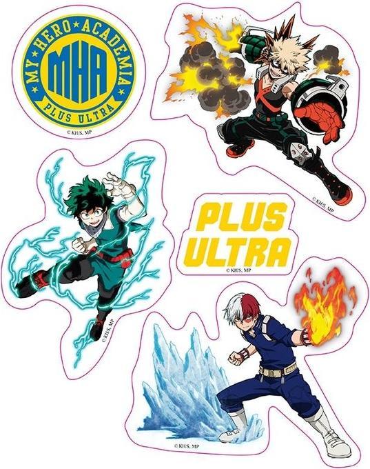 Immagine prodotto ABYstyle MY HERO ACADEMIA - Adesivi - 16x11cm 2 fogli - Eroi Cattivi X5