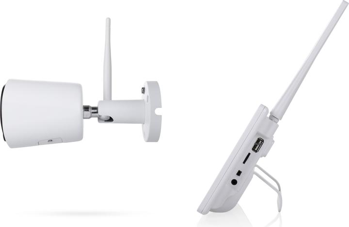 Produktbild Smartwares Überwachungskamera Set Kabelloses Kamerasystem, 1080P Full HD (1920 x 1080 Pixels)