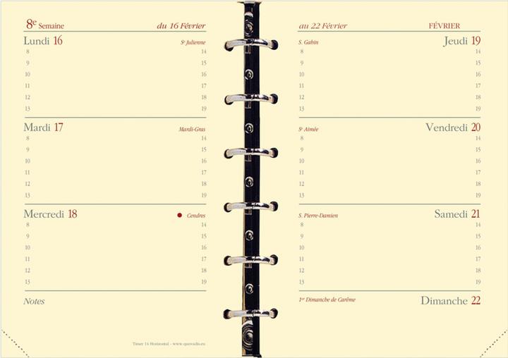 Actual product image Timer14 (A6, French)