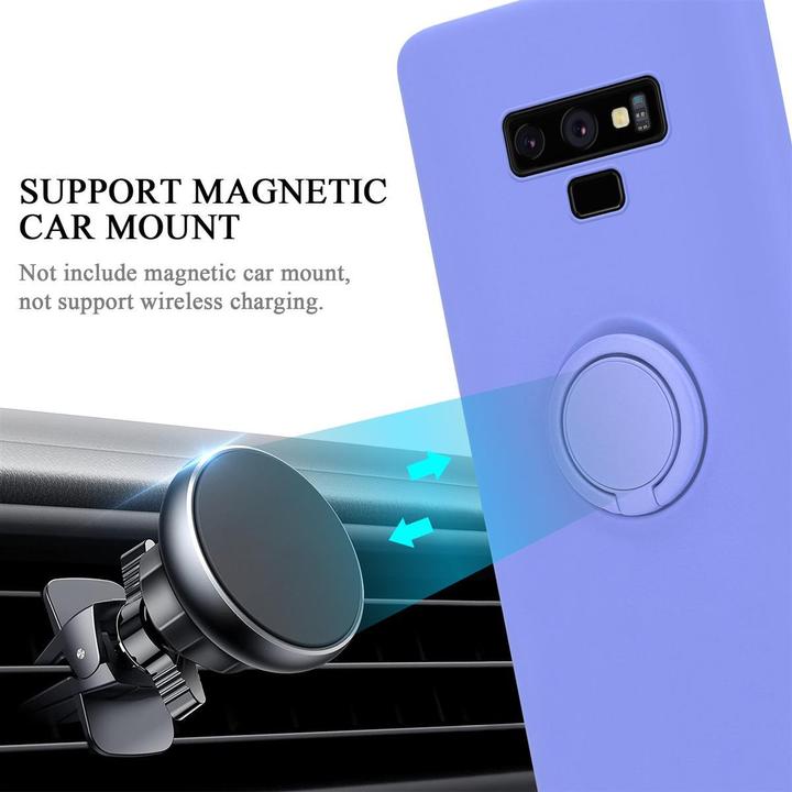 Actual product image Cadorabo TPU Liquid Ring Silicone Case Cover (Samsung Galaxy Note 9)