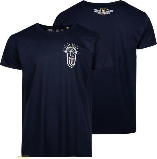 Actual product image Dpi Merchandising KCD II Unisex T-Shirt ""Emblem"" Navy (L)