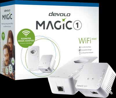 Actual product image Devolo Magic 1 WiFi mini Starter Kit (1200 Mbit/s)