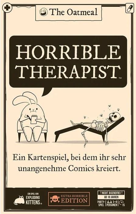 Actual product image Exploding Kittens Horrible Therapist (German)