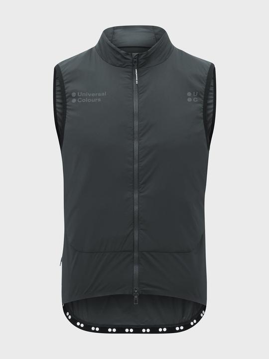 Immagine prodotto Universal Colours Gilet isolato Chroma, grigio ardesia (XL) (XL)