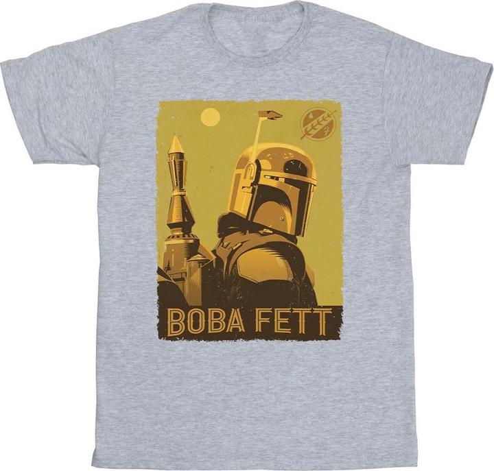 Star Wars The Book Of Boba Fett Planetary Stare TShirt