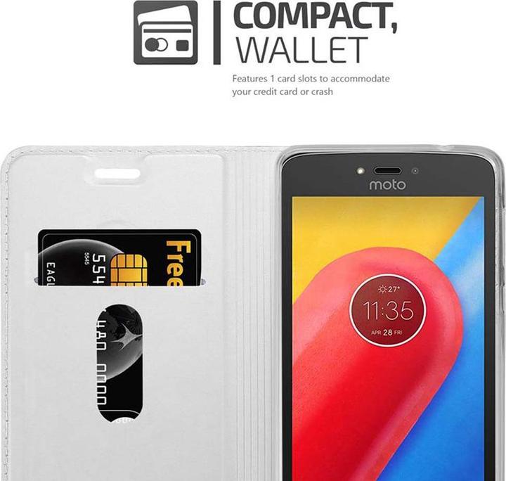 Produktbild Cadorabo Book Classy Style Cover (Motorola Moto C)