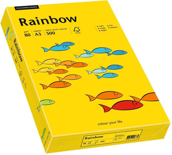 Immagine prodotto Rainbow Carta copiativa colorata A3 (80 g/m², 500 x, A3)