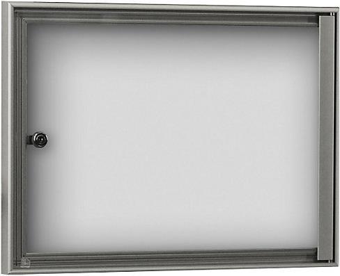 Actual product image kaiserkraft Display case for indoor use (Magnet board, 50 x 38 cm)