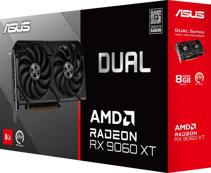 Image du produit ASUS DUAL-RX9060XT-8G (8 Go)