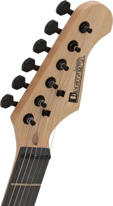 Produktbild Dimavery ST-312 E-Gitarre, schwarz/schwarz (E-Gitarre)