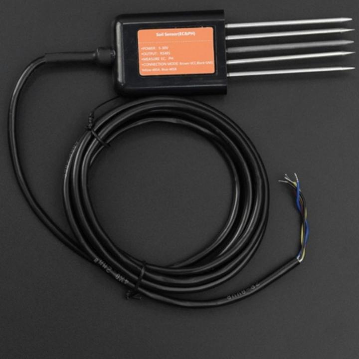 Image du produit DFRobot RS485 sol Capteur EC et pH IP68 5-30V