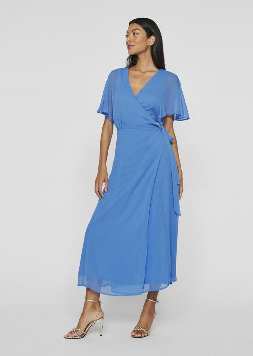 Produktbild Vila Kurzärmeliges Maxi Wickelkleid (40)