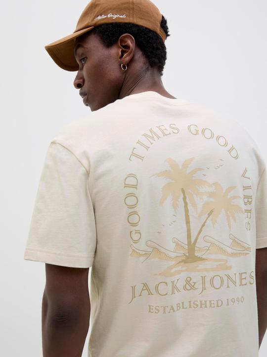 Image du produit Jack & Jones Jjsummer Vibes Tee Ss Crew Neck Ln (L)