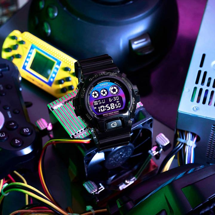 Actual product image Casio G-Shock - DW-6900RGB-1ER (Digital watch, Chronograph, 50 mm)