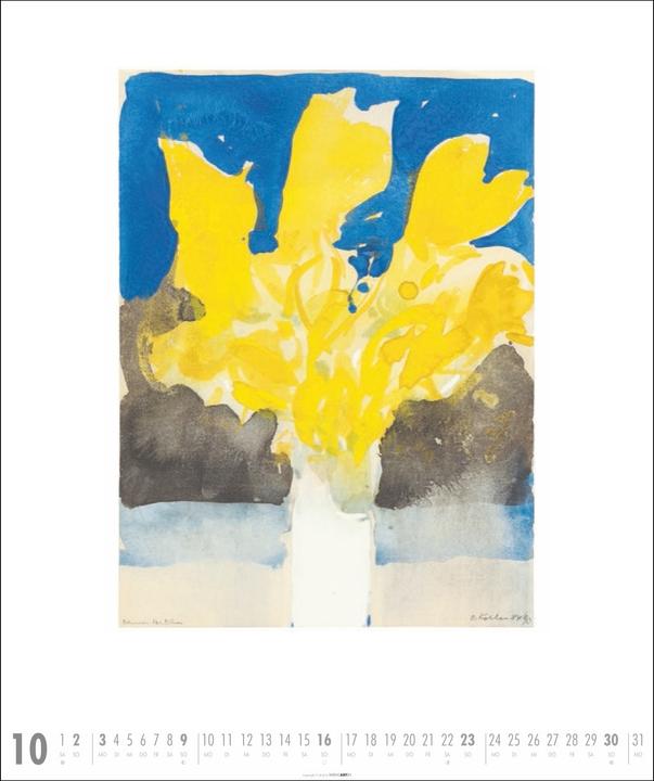 Immagine prodotto Oskar Koller - Farben und Formen Kalender 2026 - Farben und Formen (46 x 55 cm, Tedesco)