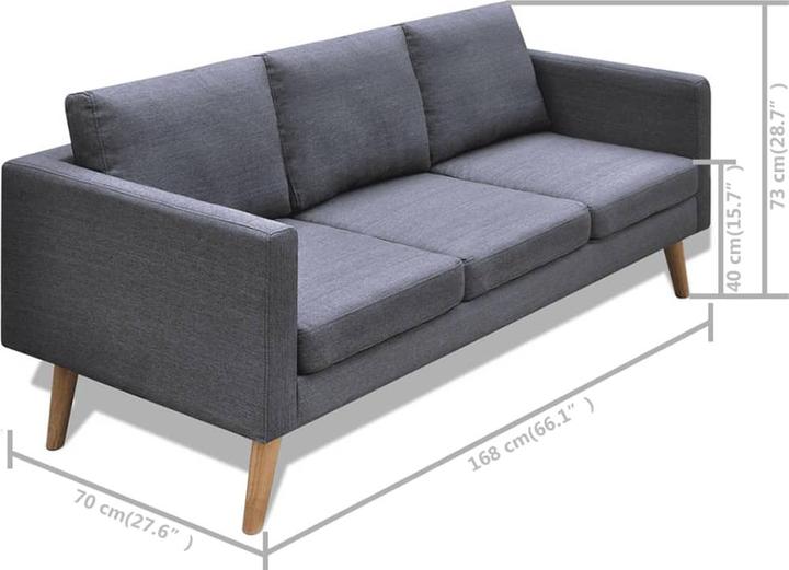 Actual product image VidaXL Canda (2 person sofa)