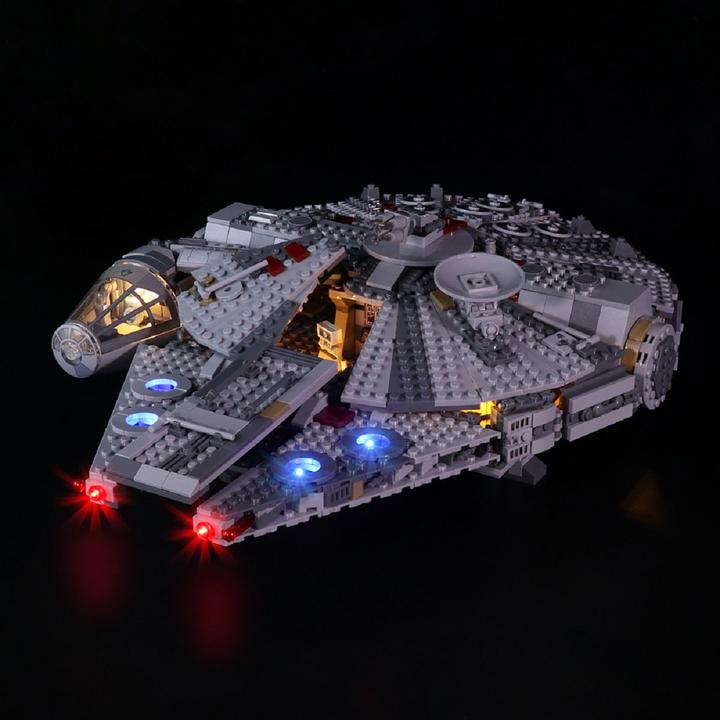 Produktbild BrickBling LED Licht Set für LEGO Millennium Falcon (75257)