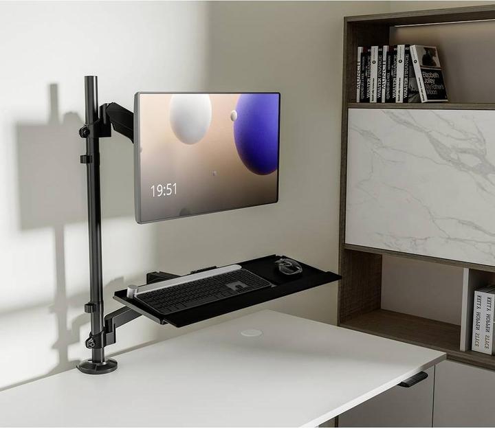 Produktbild myWall My Wall HL63L 1 Stück Monitor-Tischhalterung 43,2 cm (17") - 81,3 cm (32") Schwa (Tisch, 32.01")