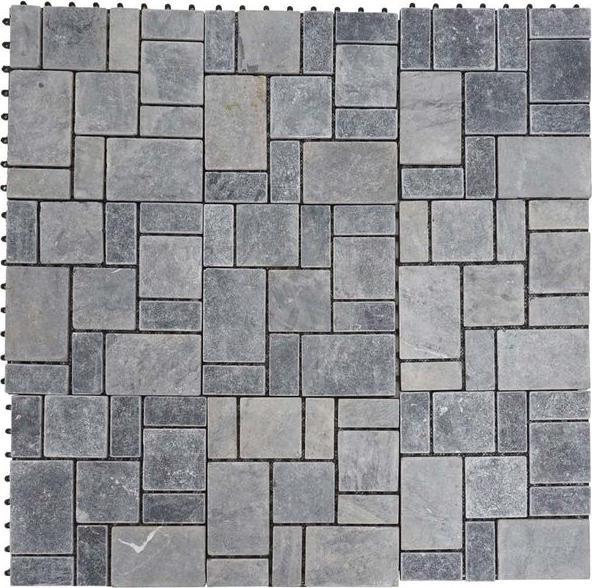 Produktbild Mendler Steinfliese HWC-K70, 11x je 30x30cm = 1m², dunkelgrau (11 x)