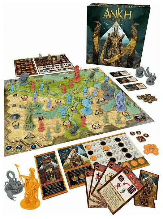 Immagine prodotto Asmodée Gioco da tavolo Ankh: Gods of Egypt (Inglese)
