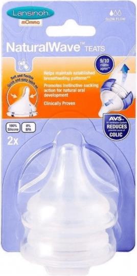 Produktbild Lansinoh Slow Flow Natural Wave (2 x, ab Geburt)