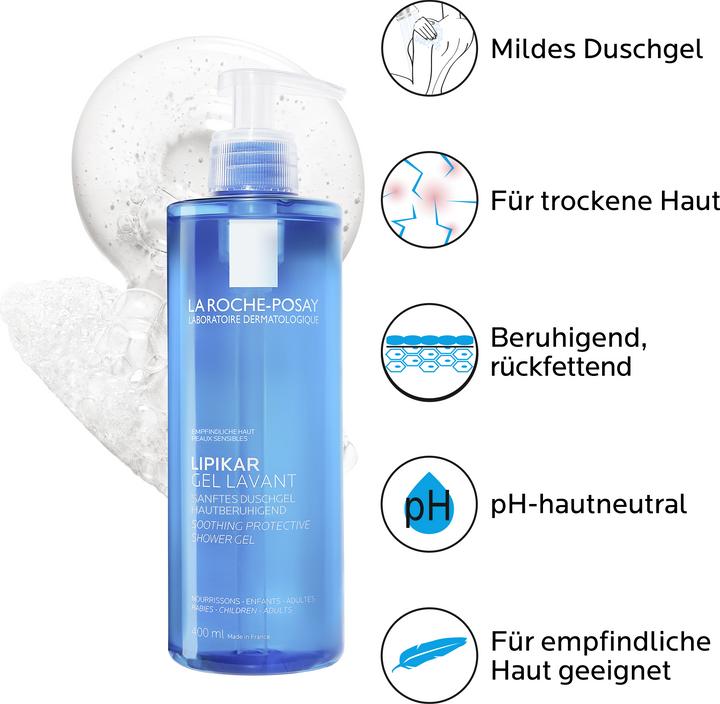 Actual product image La Roche Posay Lipikar Gel Lavant (400 ml)