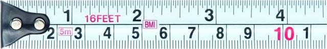 Produktbild BMI Rollbandmass mm/Zoll-Ablesung (Zoll, mm)