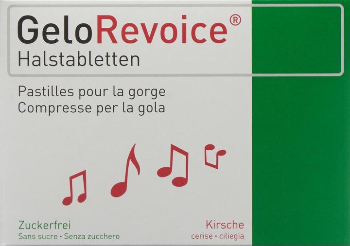 Image du produit GeloRevoice Kirsche Menthol (60 pièce(s))