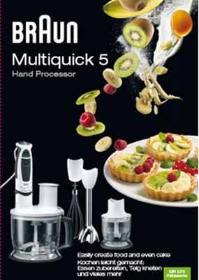 Image du produit Braun Multiquick 5 MR 570 Pâtisserie