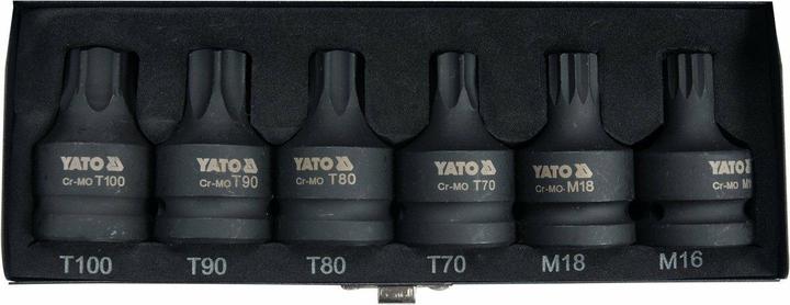 Image du produit Yato Zestaw Udar. Kluczy Trzpien. Torx/Spline (Pin-torx)