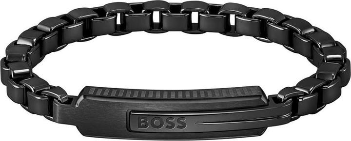 Hugo Boss Decent black bracelet Orlado 1580358 - Length: 17.5 cm (17.50 cm, Edelstahl)