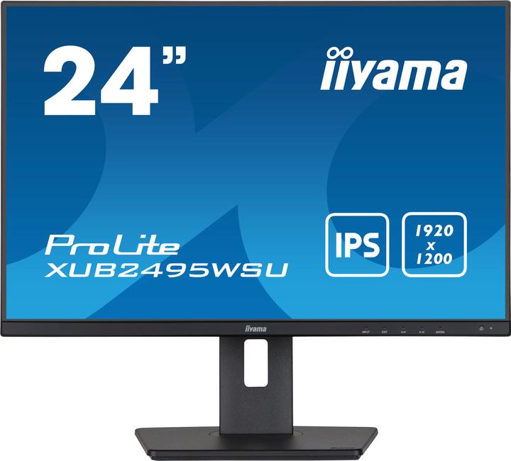 iiyama Dis 24 PL XUB2495WSU-B5 IPS (1920 x 1200 pixels, 24")