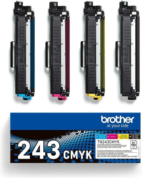 Produktbild Brother TN-243 Multipack (C, M, Y, BK)
