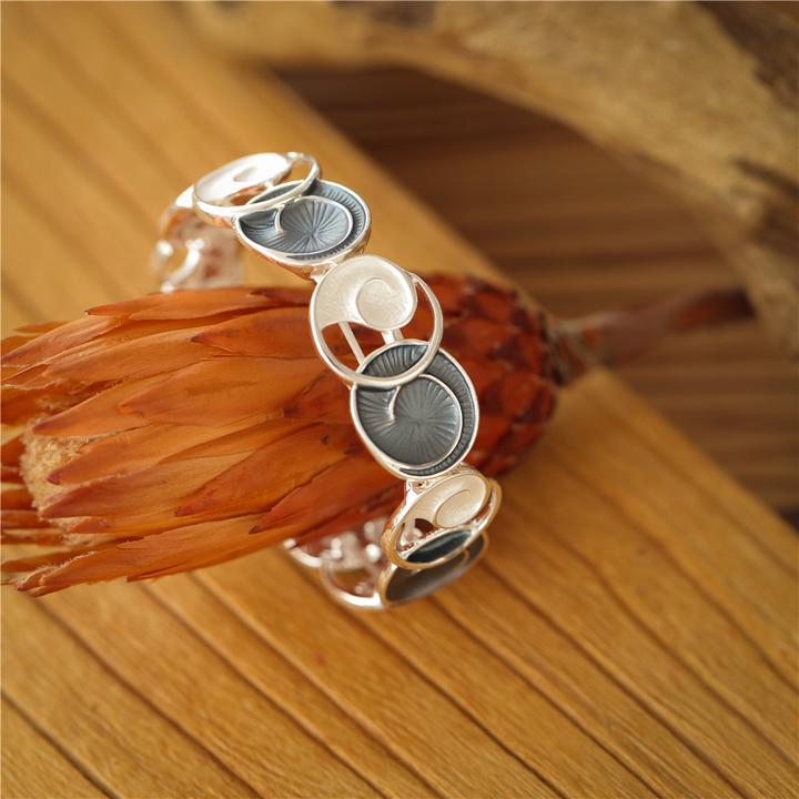 Image du produit Andreani Bracelet en métal rhodié de haute qualité (8 cm, Métal)