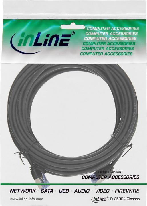 Produktbild InLine Slim Patch-Kabel (U/FTP, CAT6a, 5 m)
