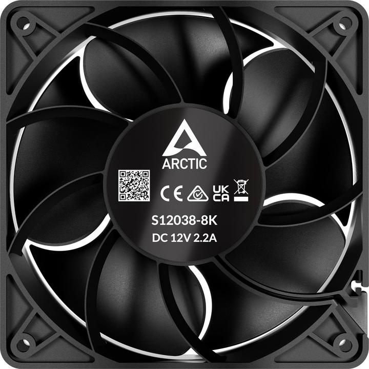 Actual product image Arctic S12038-8K (120 mm, 3 x)