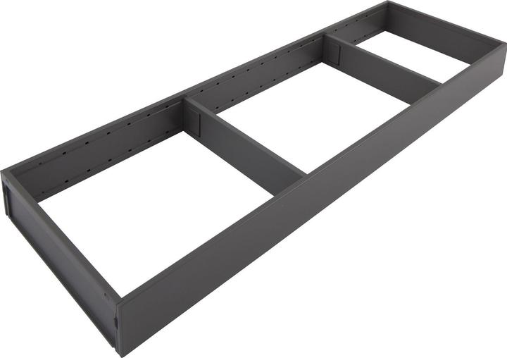Blum Ambia-Line Schubkastenrahmen breit - 422x200x50mm, Stahl indiumgrau matt