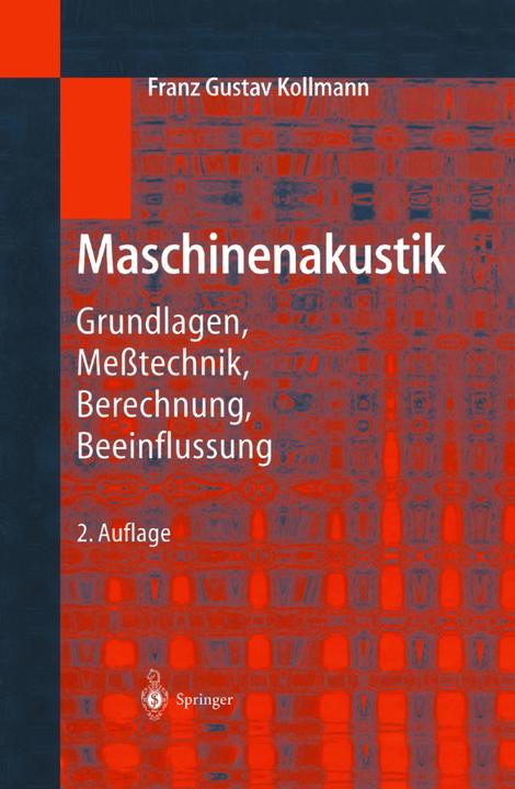 Immagine prodotto Maschinenakustik (Franz G. Kollmann, 2013)