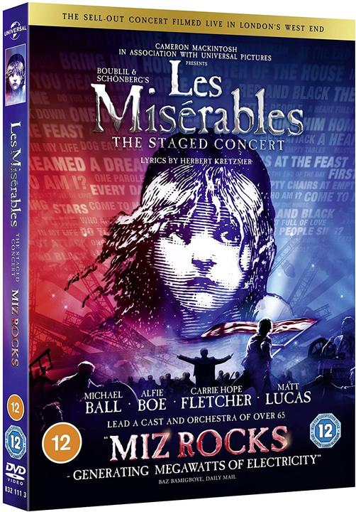 Produktbild Warner Bros Les Miserables - The Staged Concert DVD (DVD, Englisch)