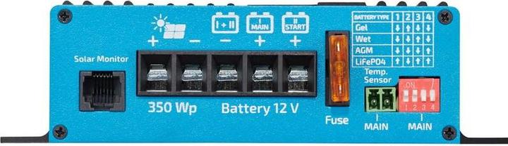 Image du produit Ective MPPT Régulateur de charge solaire DSC25 Régulateur solaire 350WP 25A pour 2 batteries 12V PV