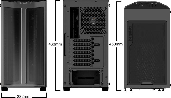 Produktbild be quiet! Pure Base 500 FX (ATX, mATX, Mini-ITX)