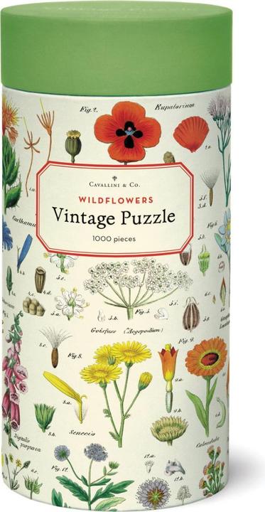 Actual product image Cavallini Wildflowers Wildflowers (1000 pieces)