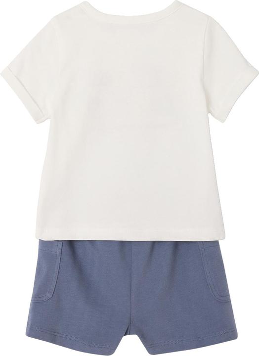Actual product image Vertbaudet Bio-Kollektion: Baby-Set aus bedrucktem T-Shirt & Shorts (62)