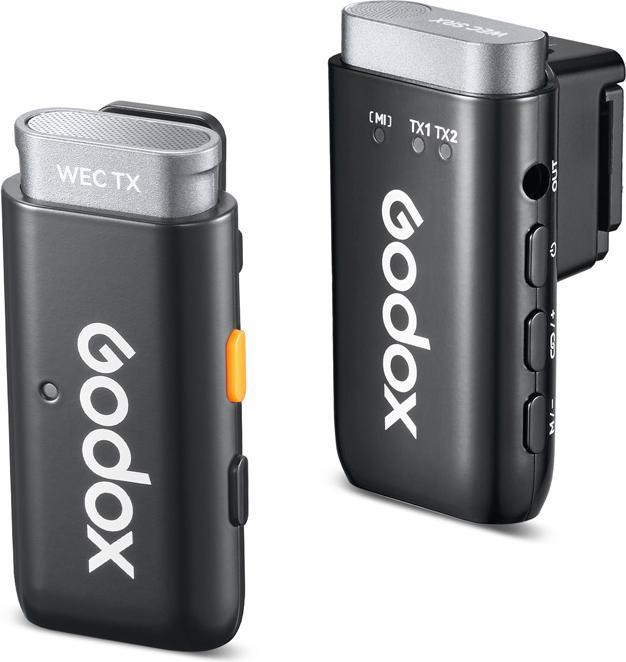 Image du produit Godox WEC S Kit1 Système de microphone sans fil 2.4GHz Sony